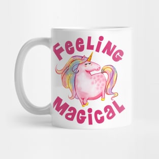 Feeling Magical Cute Unicorn Mug